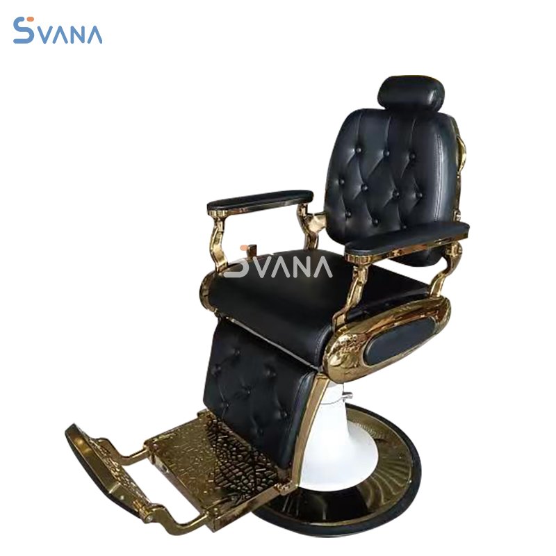 Professional Wholesale Antique Heavy Duty Hydraulic Antique Reclining Hair Styling Chair Vintage Barber Chair For Barber Shop