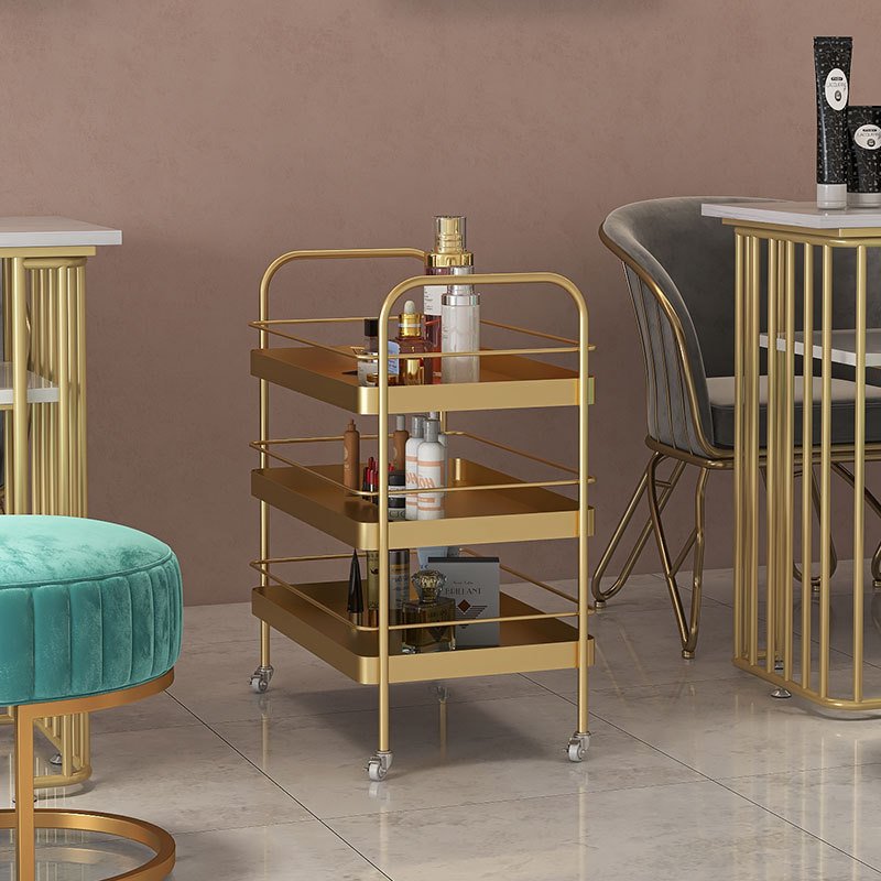 Hot Sale Salon Furniture Beauty Machine Trolley Makeup Spa Manicure And Pedicure Salon Cart With Drawers For Salon