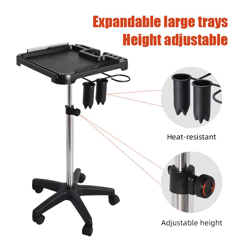 Modern Style Salon Trolley with New Innovation Removable Hair Extension Tray 1 Piece Beauty Salon Equipment 7 Days Traditional