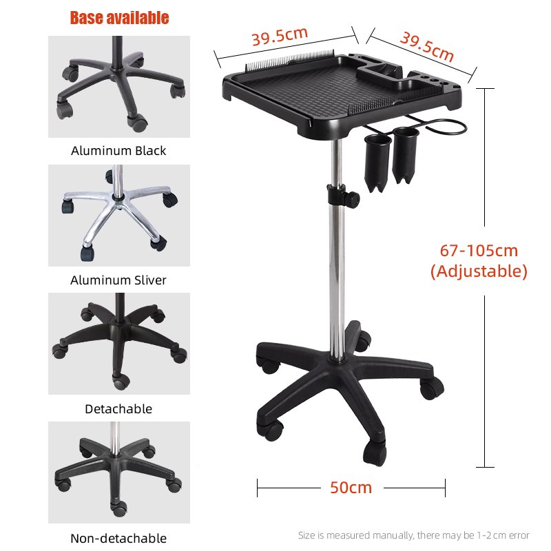 Modern Style Salon Trolley with New Innovation Removable Hair Extension Tray 1 Piece Beauty Salon Equipment 7 Days Traditional