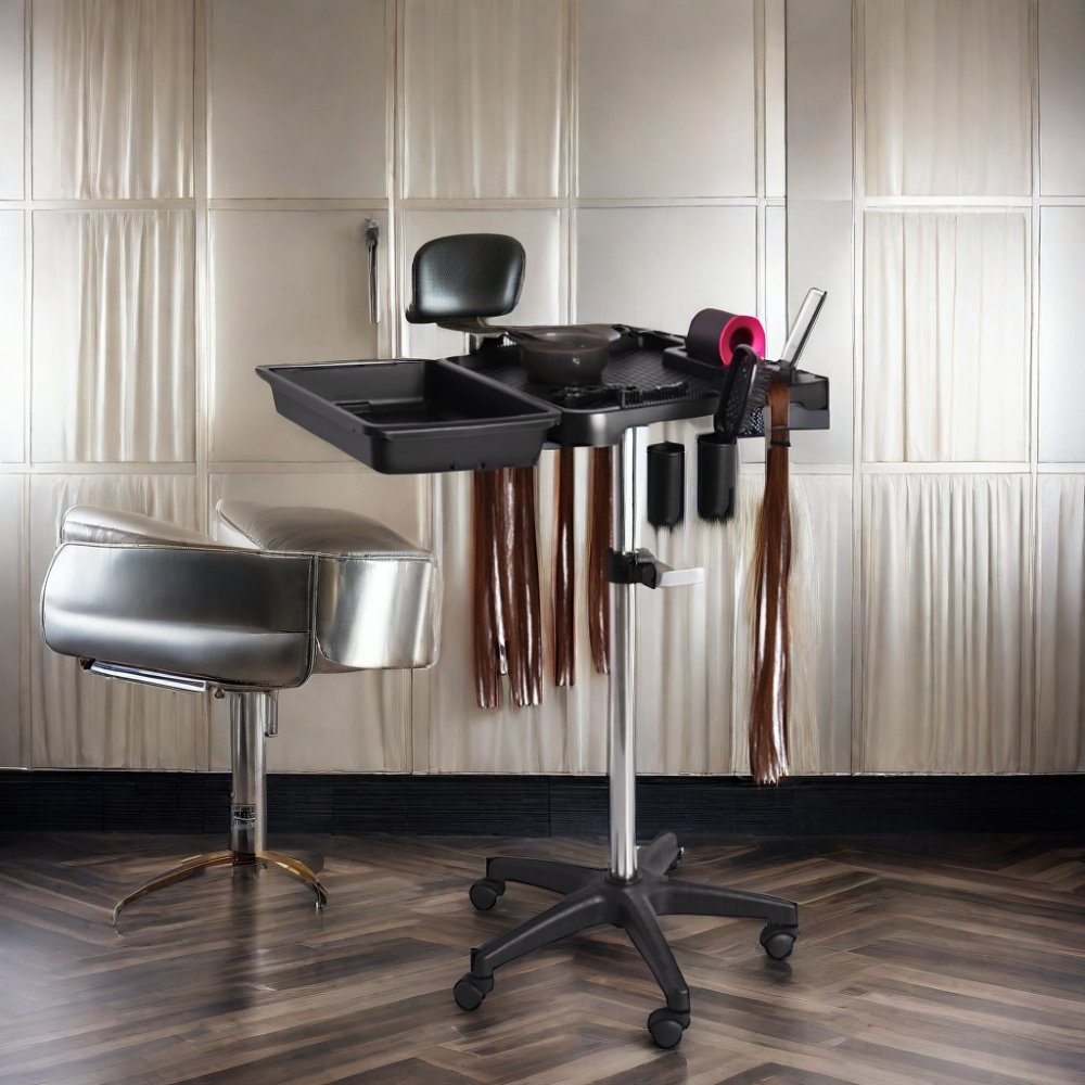 Modern Style Salon Trolley with New Innovation Removable Hair Extension Tray 1 Piece Beauty Salon Equipment 7 Days Traditional