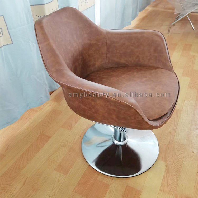 Brown modern chair furniture hair salon barber chair salon furniture barber chair