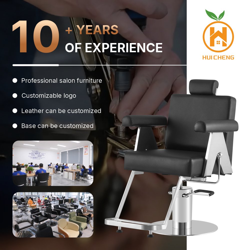 New Design Beauty Salon Furniture Styling Reclining Barber Chair for Sale LC334