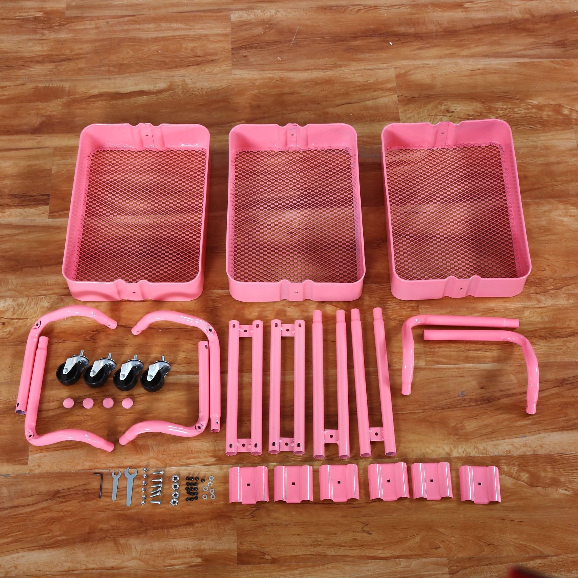 Hot Sales Hair Salon Beauty Salon Barber Trolley For Barber Shop Hairdressing Station Salon Trolley Cart