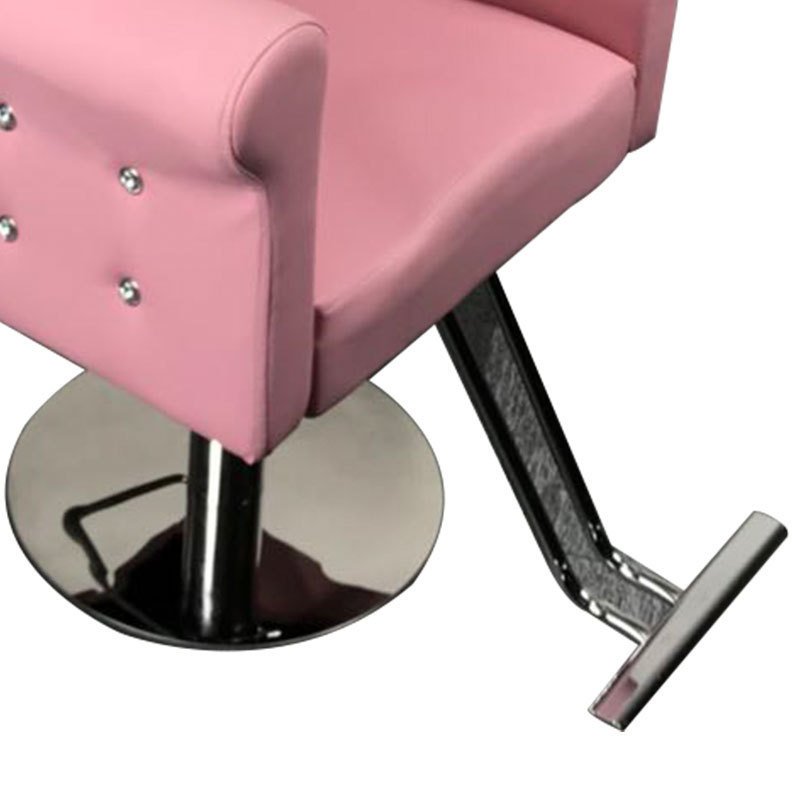 Wholesale barber supplies pink chair salon chair threading chair for salon shop