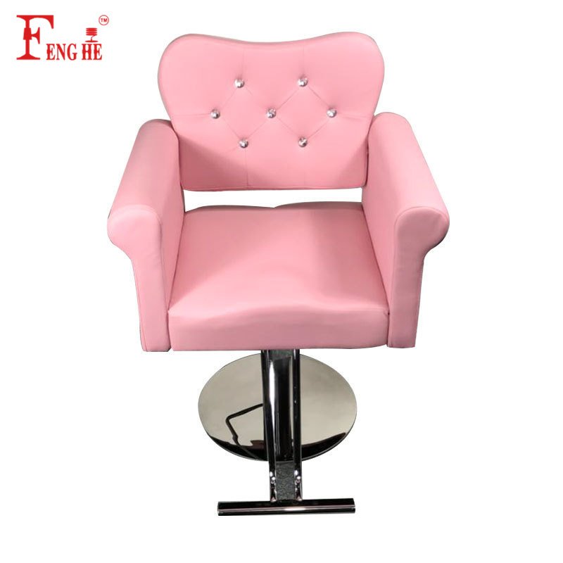Wholesale barber supplies pink chair salon chair threading chair for salon shop