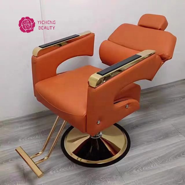 Yicheng Beauty salon furniture salon hairdresser chair Barber Chairs For man Sale
