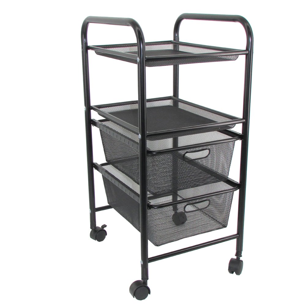 Hot Sale Made In Taiwan China Multifunctional Easy Push Moving Home Drawer Trolley Storage For Export