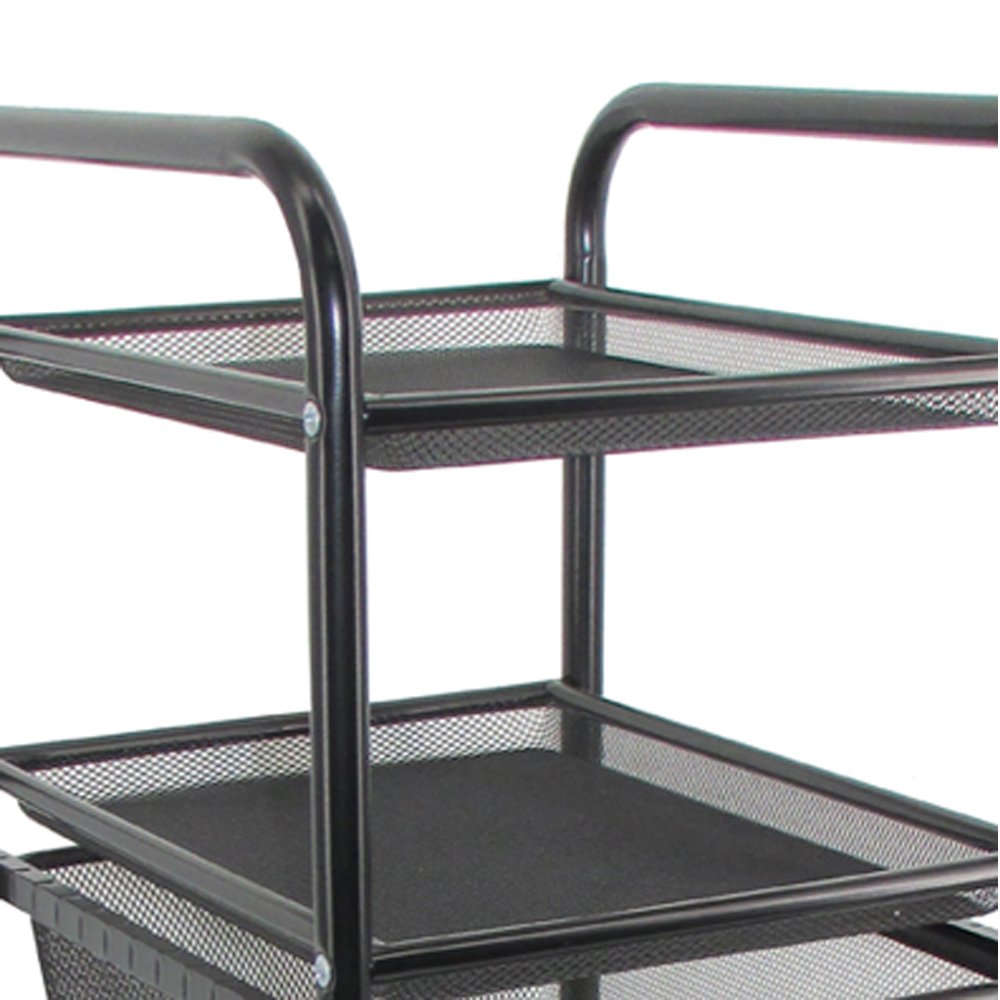 Hot Sale Made In Taiwan China Multifunctional Easy Push Moving Home Drawer Trolley Storage For Export