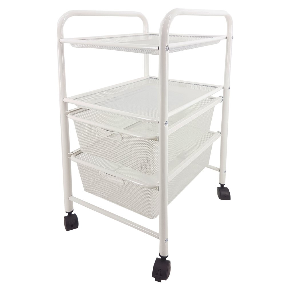 Hot Sale Made In Taiwan China Multifunctional Easy Push Moving Home Drawer Trolley Storage For Export