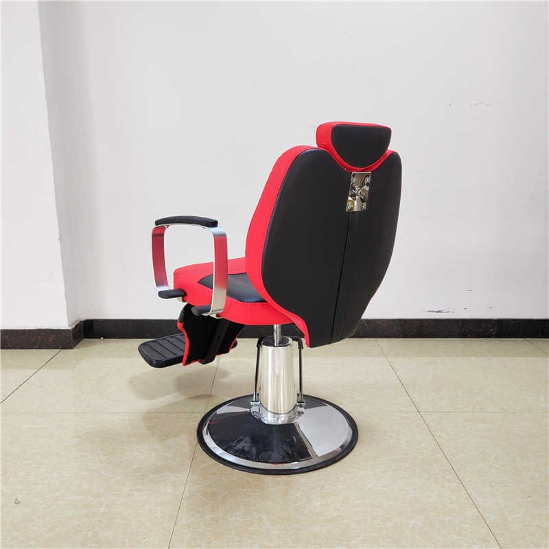 Promotion Chair Barber White Red Portable Used For Sale Golden Hair Salon Istanbul Men Second For Wholesale