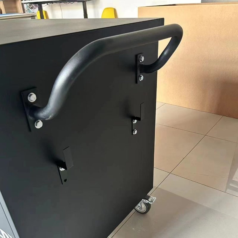 High Quality Steel Metal Mechanic Workshop Heavy Duty Cart With Four Wheels