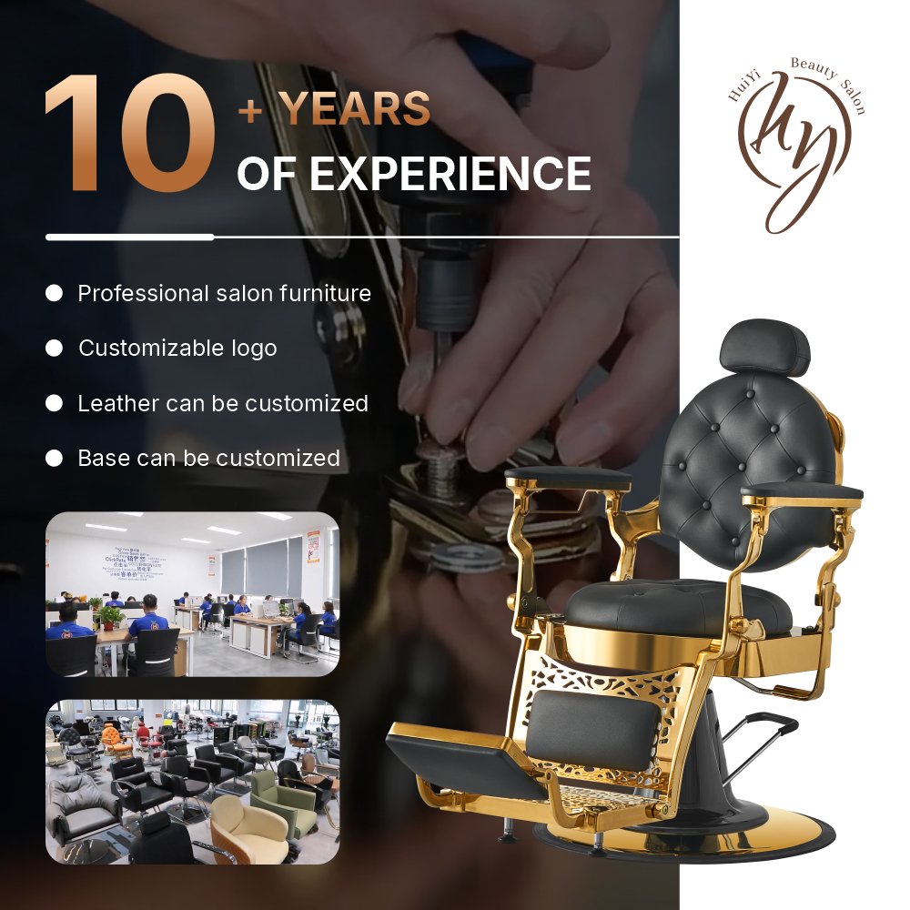 BC8868 Antique Hair Salon Equipment Hydraulic Barber Chair