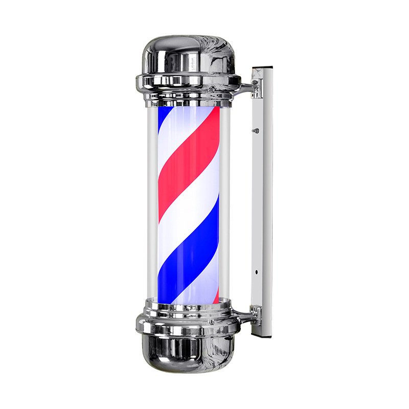 2024 Low MOQ Factory Direct Barber Shop Pole Led Light Inside Outdoor