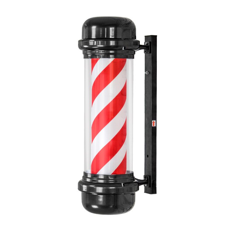 2024 Low MOQ Factory Direct Barber Shop Pole Led Light Inside Outdoor