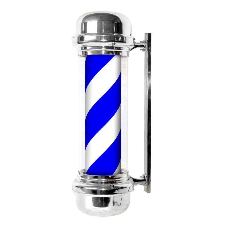 2024 Low MOQ Factory Direct Barber Shop Pole Led Light Inside Outdoor