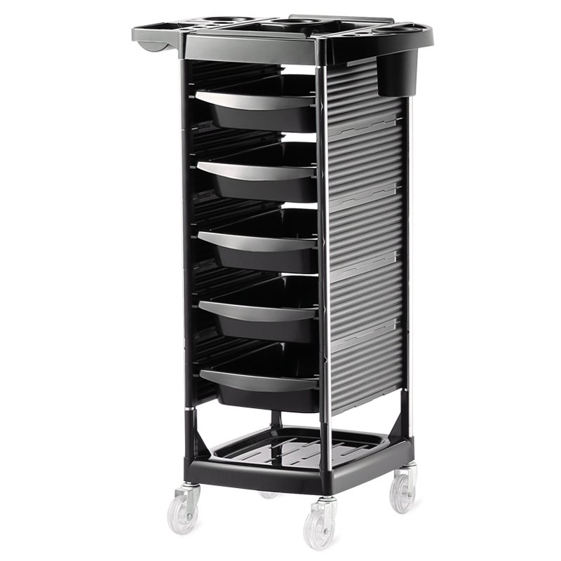 Factory direct supply of hair salon and hairdressing equipment trolley drawer rolling storage trolley