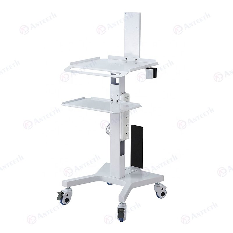 High Quality Hospital Equipment Dental Tool Cart Beauty Center Tattoo Office Multi-functional Cart Shelf Mobile Trolley Cart