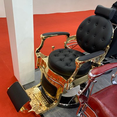 Wholesale Comfortable Antique Reclining Hydraulic Vintage Equipment Beauty Furniture Styling Hair Salon Barber Chair