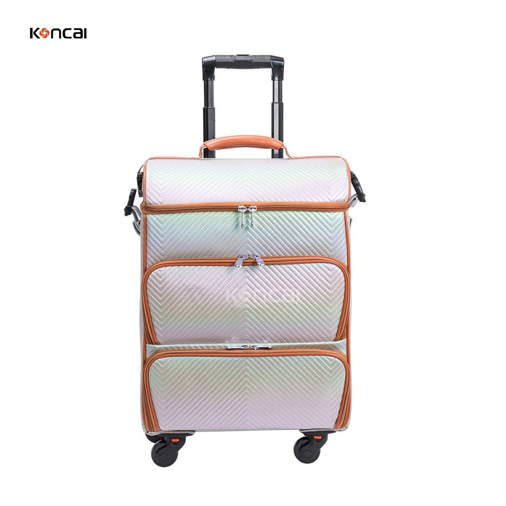 Hot Sale Multi-Layer Nail Trolley Box Large Capacity Makeup Nail Organizer Trolley Case