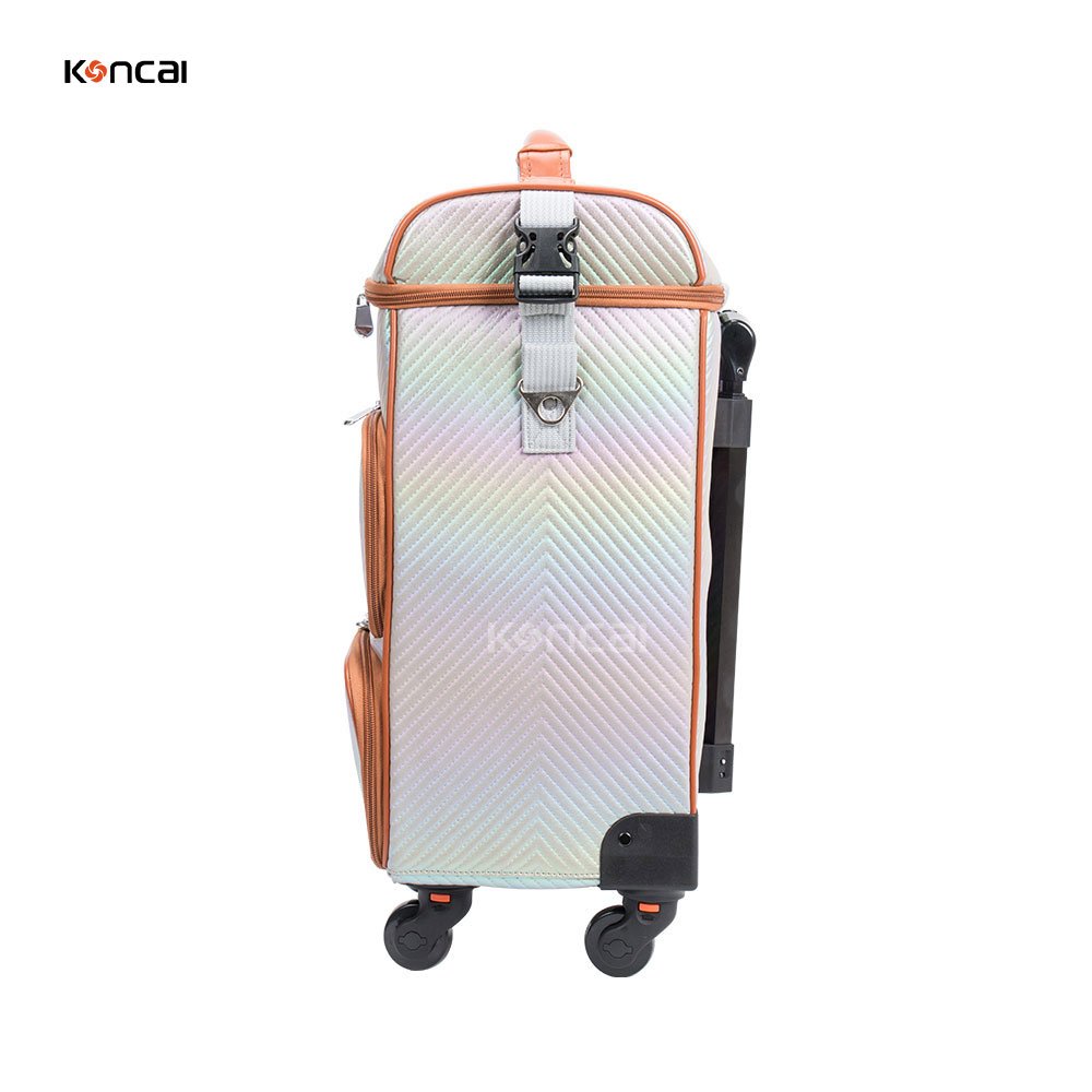 Hot Sale Multi-Layer Nail Trolley Box Large Capacity Makeup Nail Organizer Trolley Case