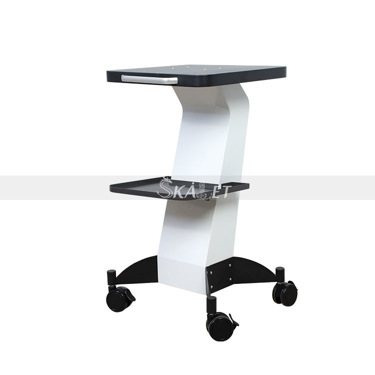 Stand holder rolling cart salon trolley beauty machine