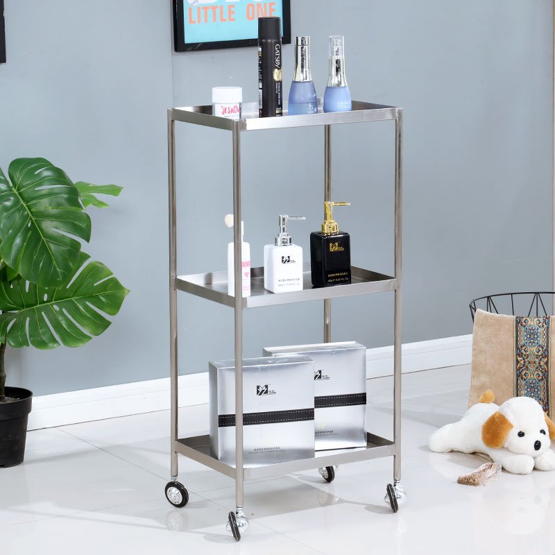 New beauty salon stainless steel tattoo embroidery cart