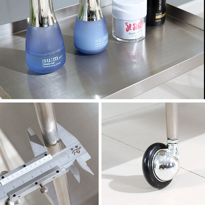 New beauty salon stainless steel tattoo embroidery cart