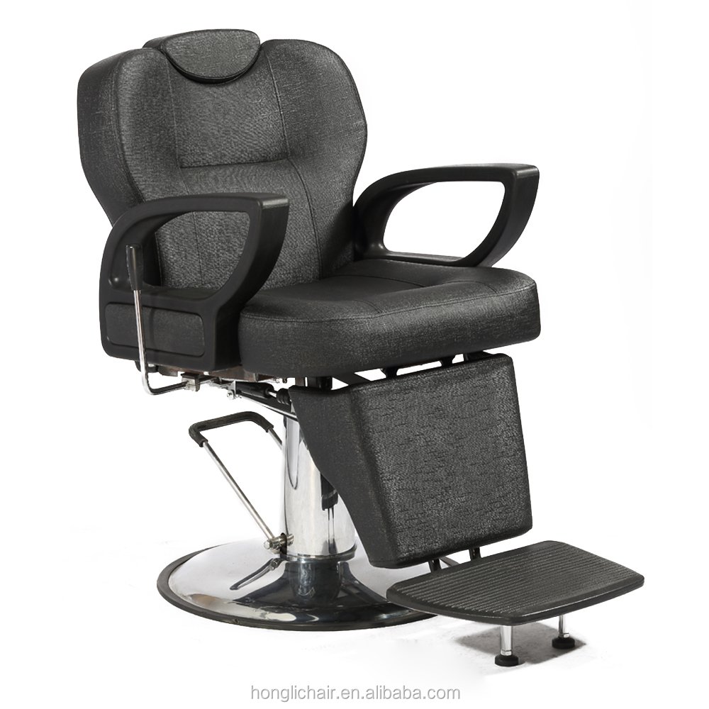 Luxury Reclining Barber Chairs 90 Degrees Ergonomic Furniture for Barbershop
