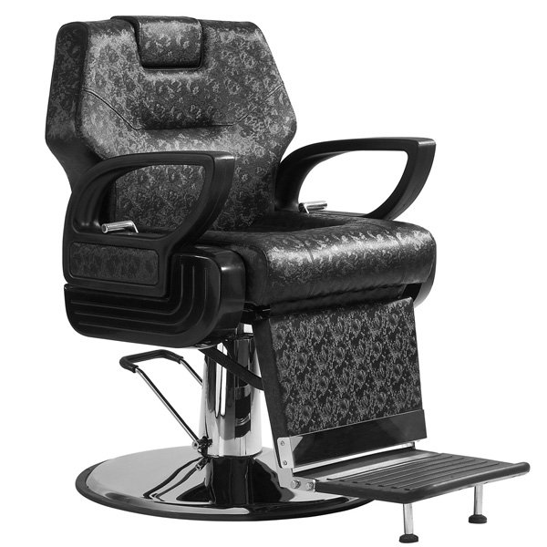 Luxury Reclining Barber Chairs 90 Degrees Ergonomic Furniture for Barbershop