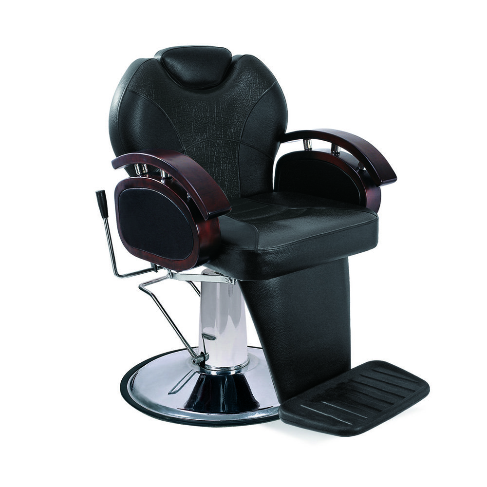 Luxury Reclining Barber Chairs 90 Degrees Ergonomic Furniture for Barbershop