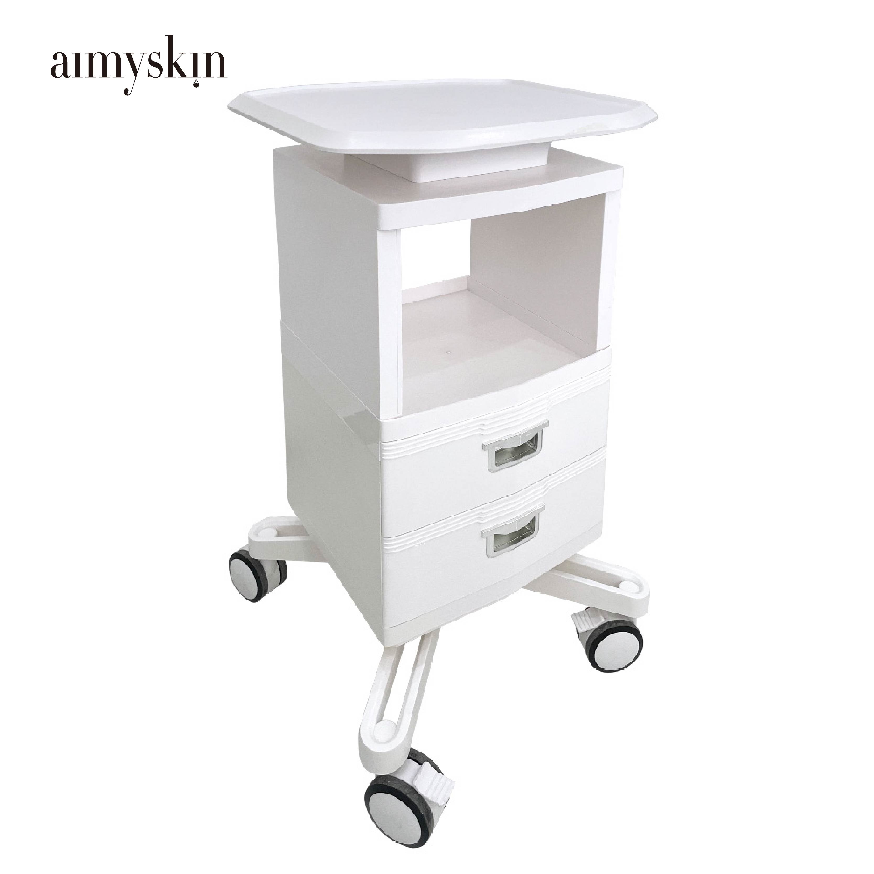 Factory wholesale aimyskin big promotion hot new acrylic aluminum alloy weight loss instrument trolley