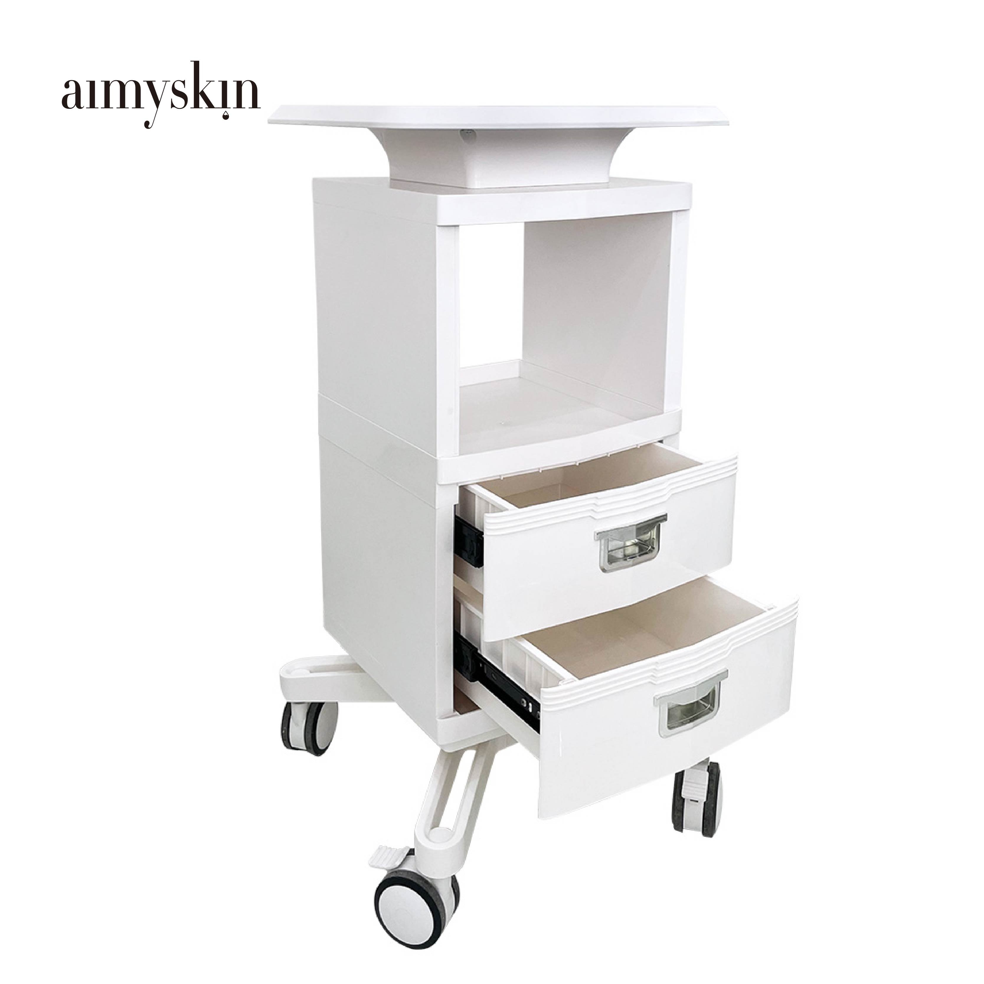 Factory wholesale aimyskin big promotion hot new acrylic aluminum alloy weight loss instrument trolley