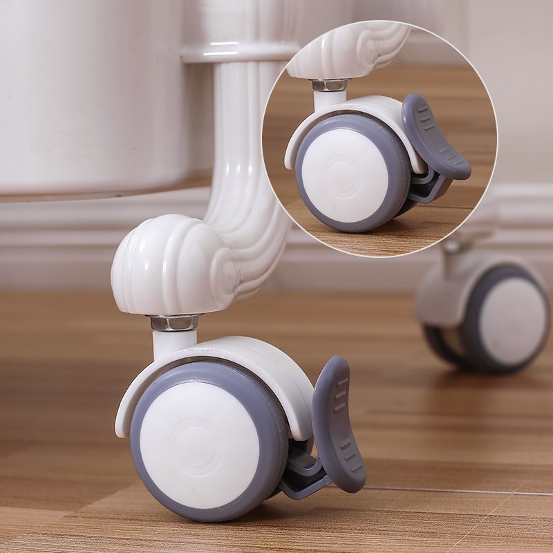 Korean style New Arrival Universal Wheels Drawer Spa Beauty Trolley Cart With 360 Rotating Wash Bowl
