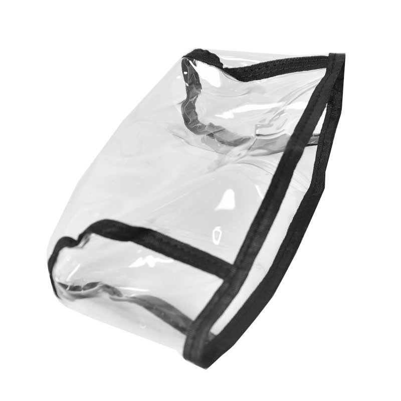 Round Barber Chair Professional Clear Protective Cover Chair Back Cover for Barber Salon SPA