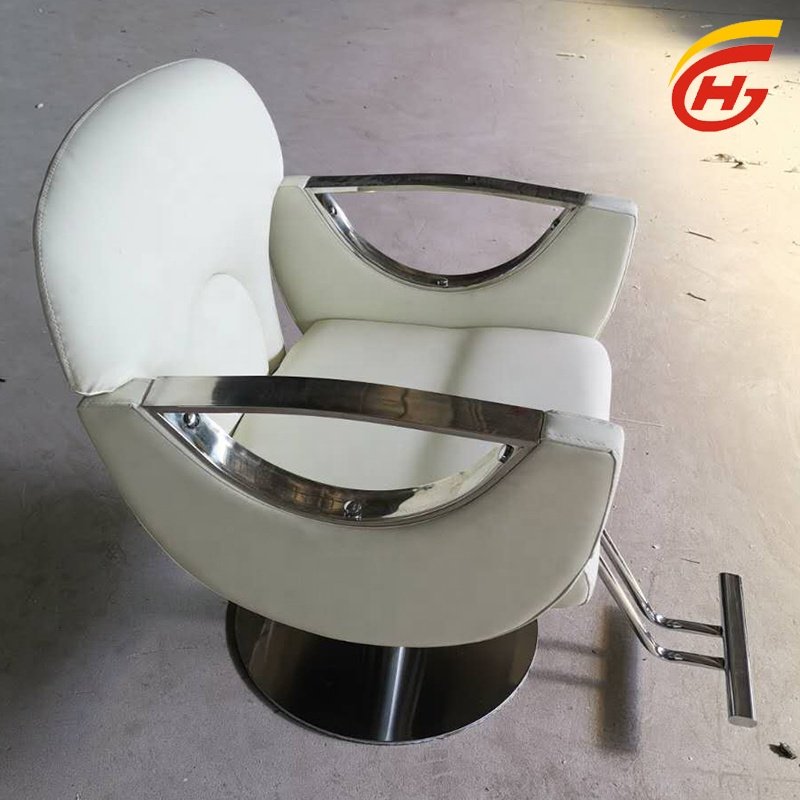 New European Styling Heavy Duty Hydraulic Purple Leather Barber Chair Salon Chair Styling chair