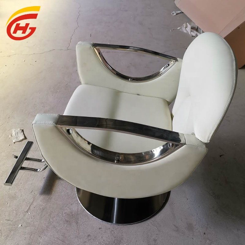 New European Styling Heavy Duty Hydraulic Purple Leather Barber Chair Salon Chair Styling chair