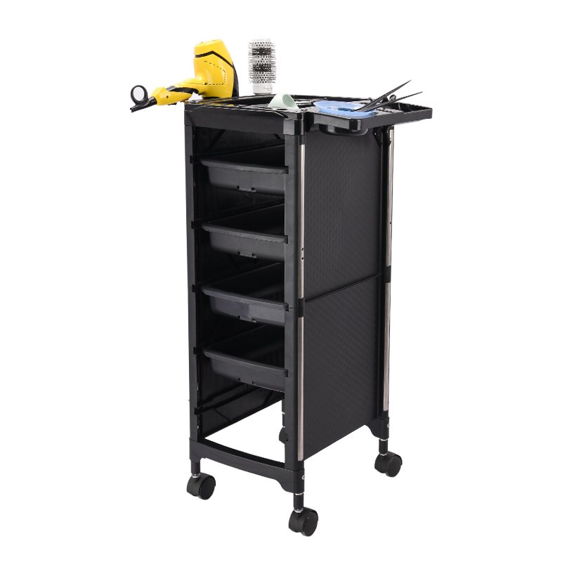 Hair Salon Stroller Beauty Barber Rack Hairdressing Table