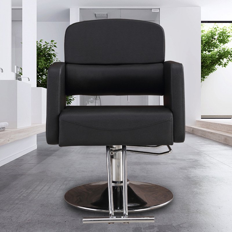 Barber Chair For Beauty Salon Shaving Lift Barber Chair Leather Styling Chairs Modern Hairdresser