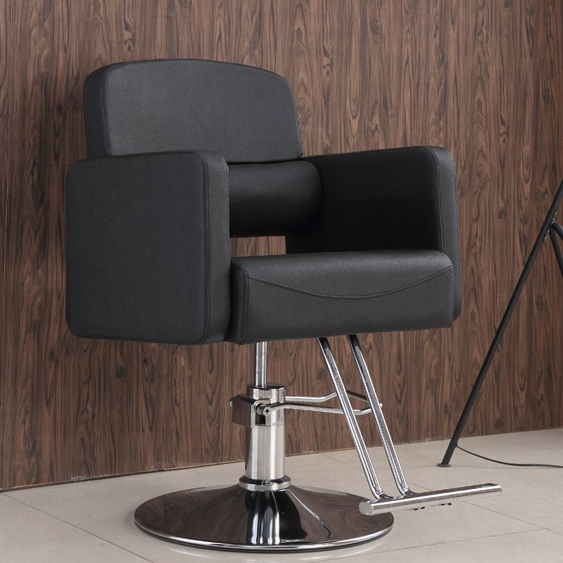 Barber Chair For Beauty Salon Shaving Lift Barber Chair Leather Styling Chairs Modern Hairdresser