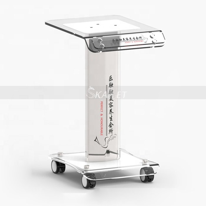 Newest trolley price 4-wheel mobile portable beauty salon trolley medical trolley cart
