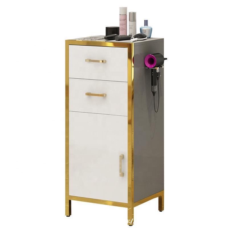 Stainless steel barber shop tool cabinet cart hair salon special tool cart rack hair salon barber small cabinet HP-805