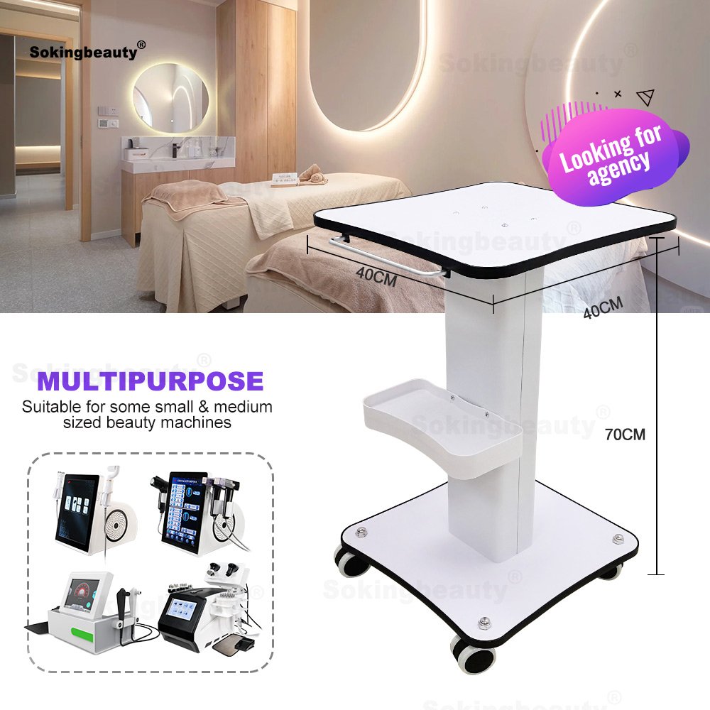 Big Promotion Practical Professional Movable Hydrotherapy Furniture hair salon trolley nail Styling Beauty Equipment With Drawer