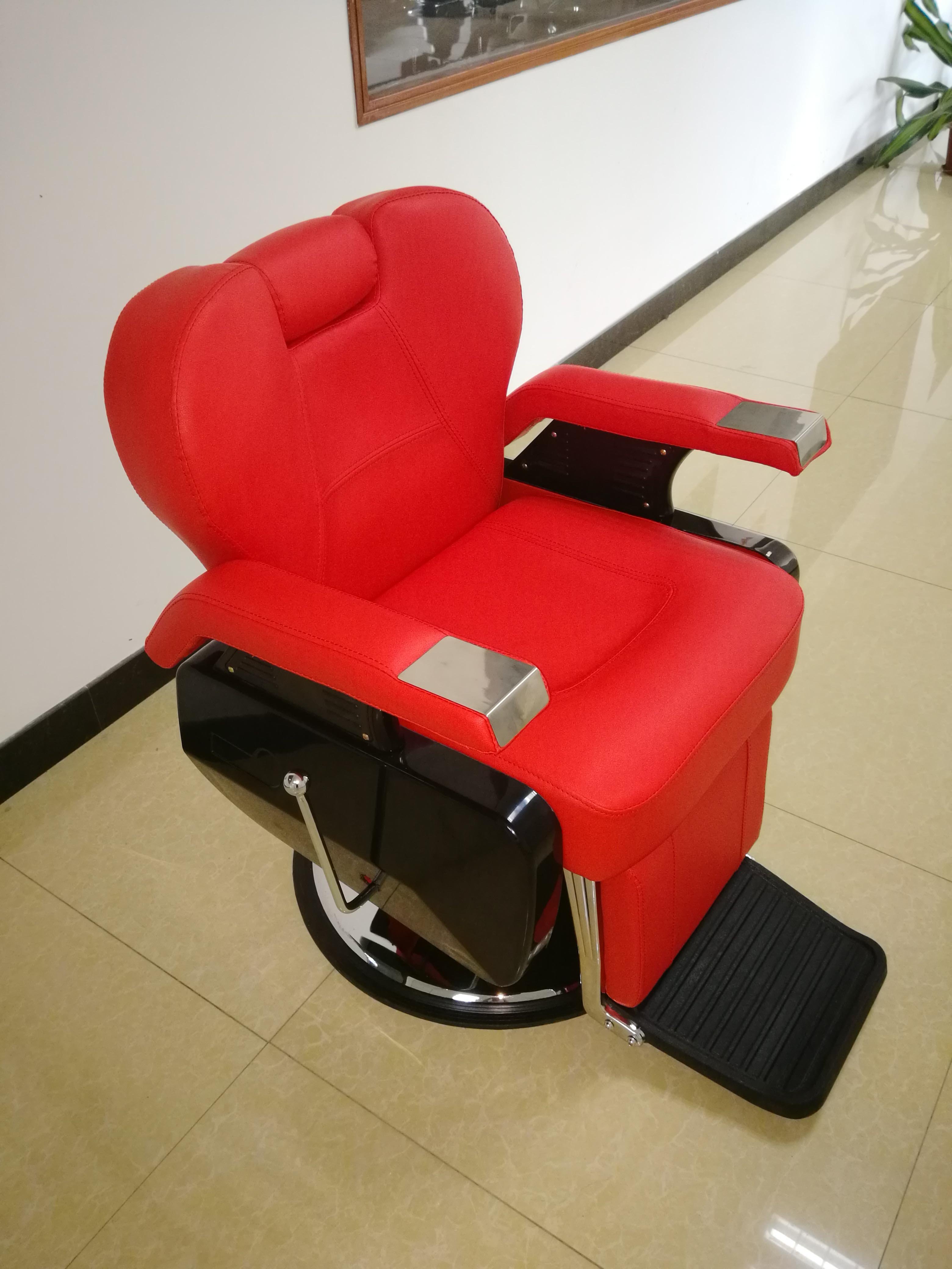 2024Latest Hot Sale Funky Private Label cheap ready made modern traditional barber styling chair