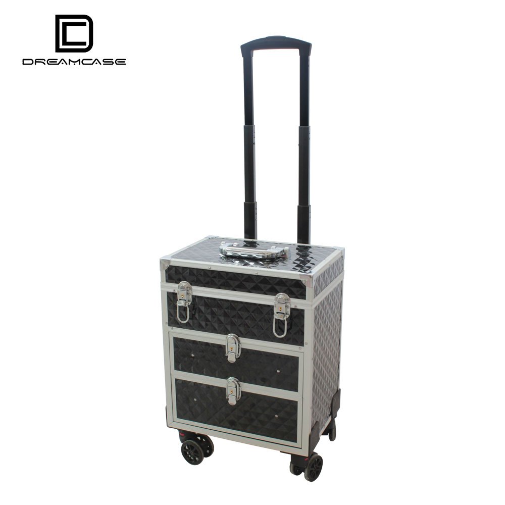 c salon trolley case for hair tool accessories hair dressing train case