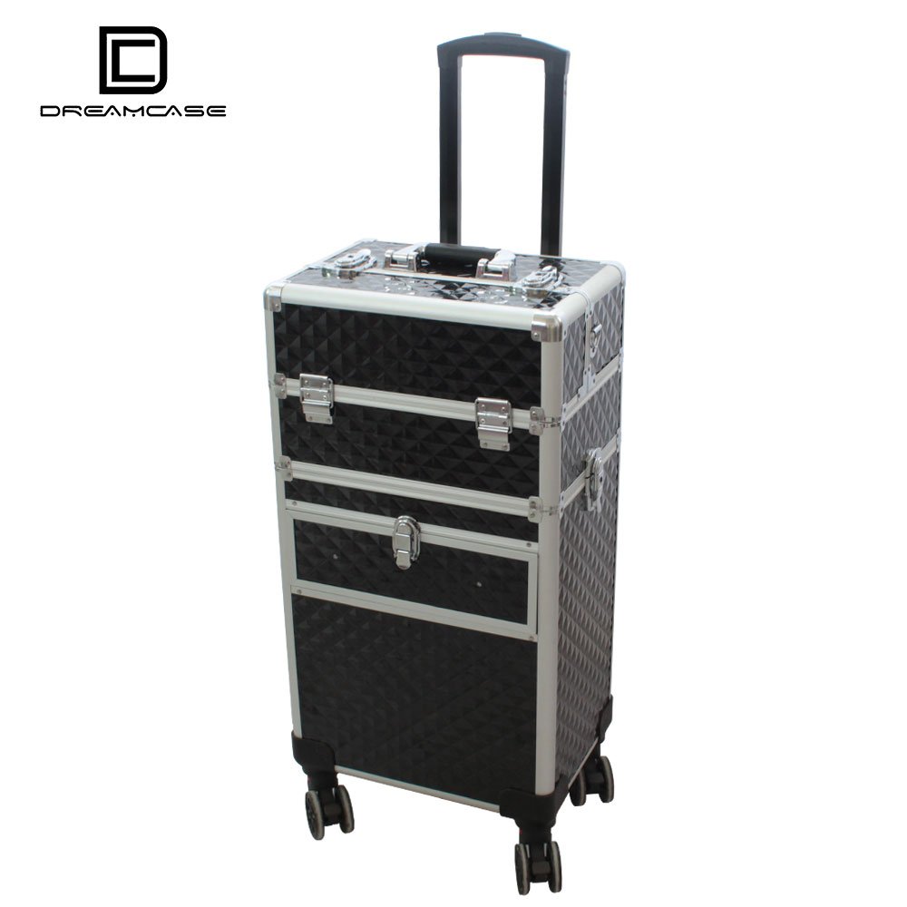 c salon trolley case for hair tool accessories hair dressing train case
