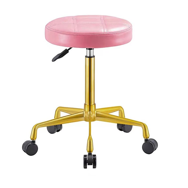 Hydraulic Hairdressing Rolling Stool With Swivel Spa Salon Barber Shop Barber Chairs Beauty