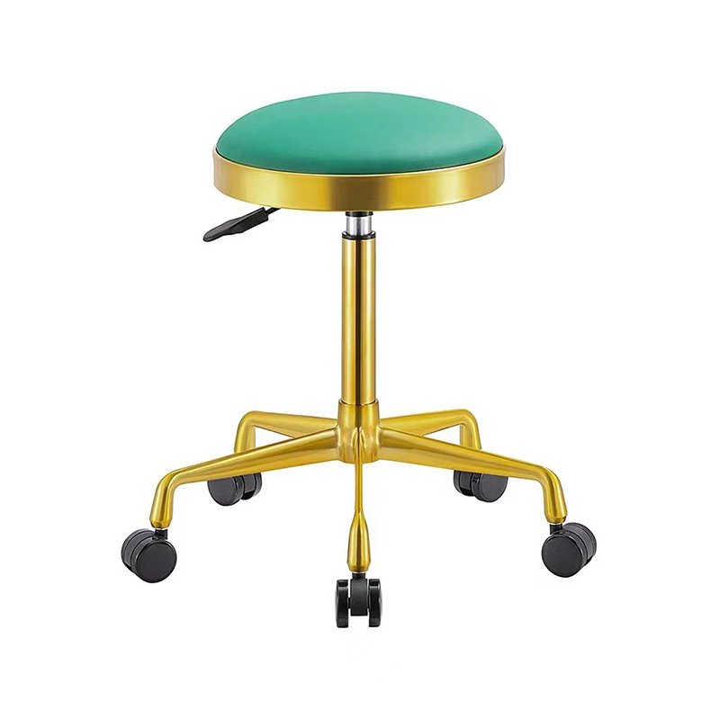 Hydraulic Hairdressing Rolling Stool With Swivel Spa Salon Barber Shop Barber Chairs Beauty
