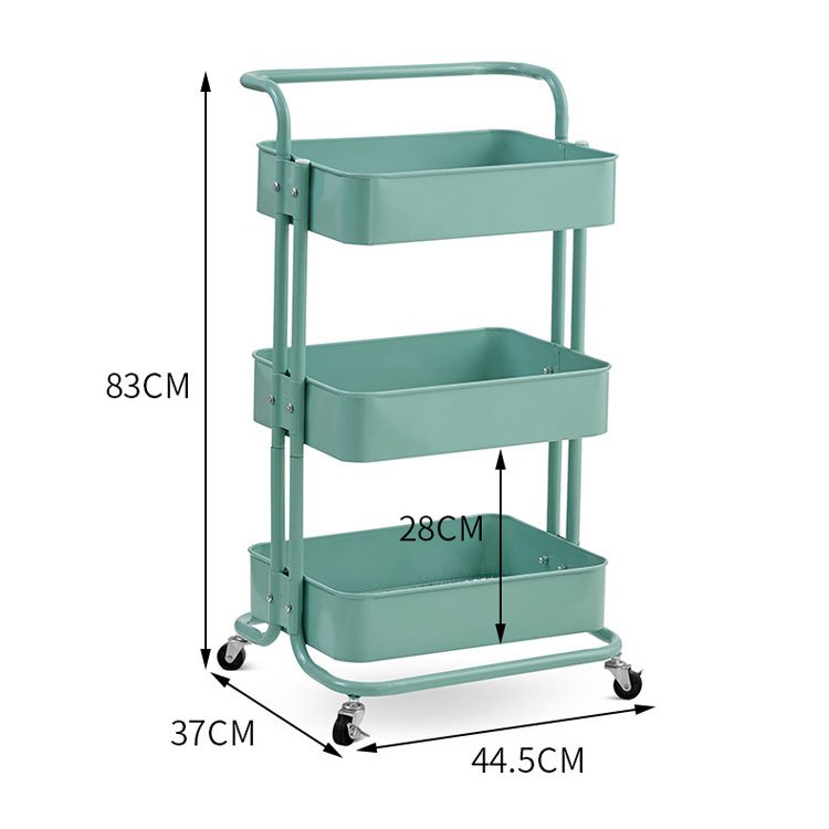 Beauty Tools Collecting Salon Trolley Hairdressing SPA Cart Organizer Multi-function Manicure Cart Storage Holders