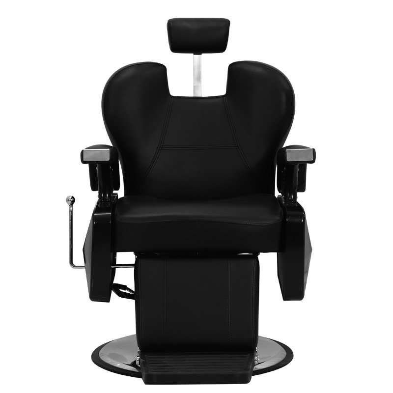 Hairdressing salon furniture black hair cut chair heavy lounger men Hairdressing chair